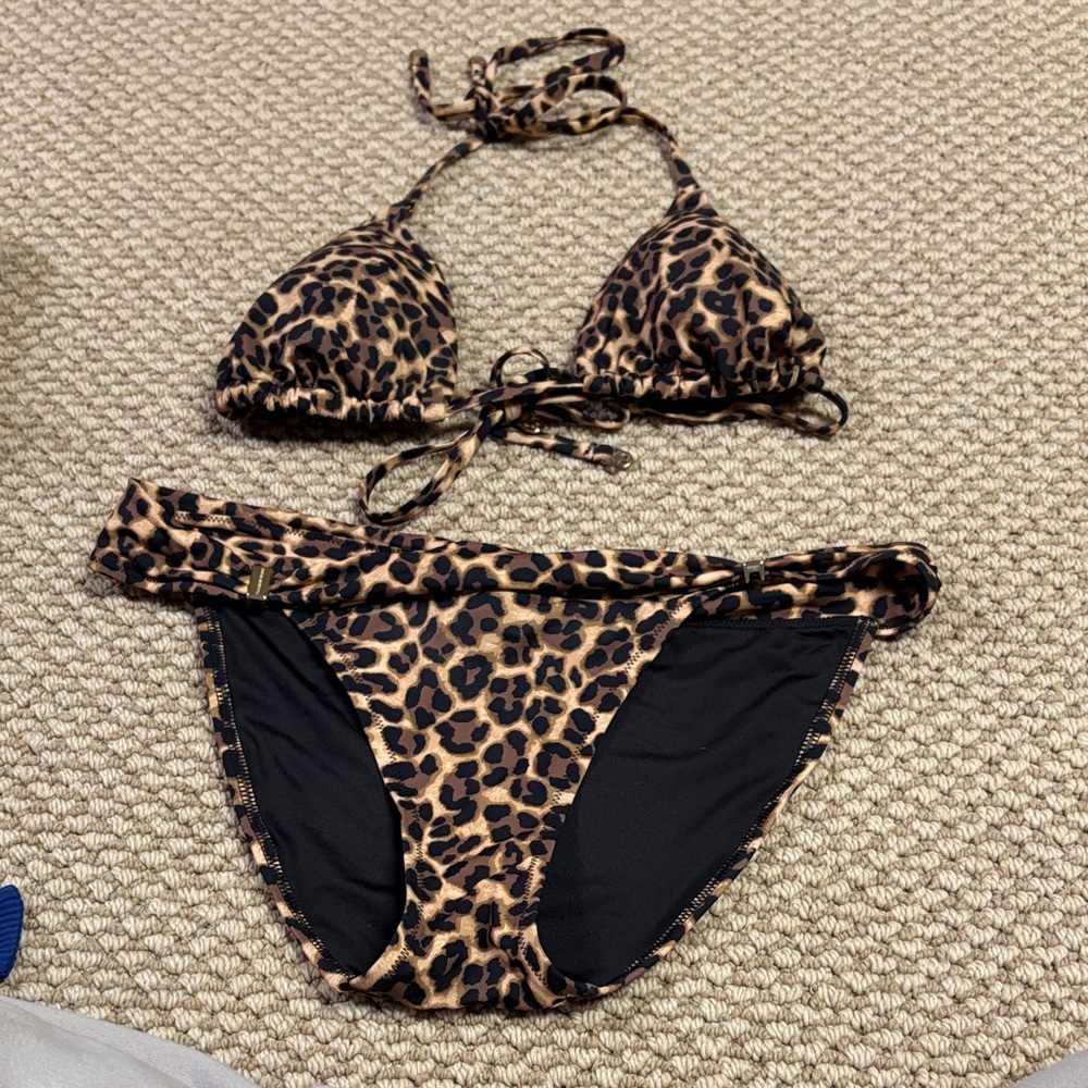 Victoria’s Secret cheetah bikini - worn once and perfect quality